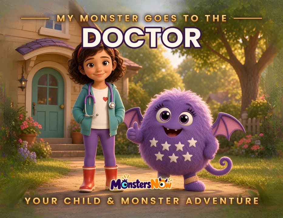 My Monster Goes to the Doctor book cover