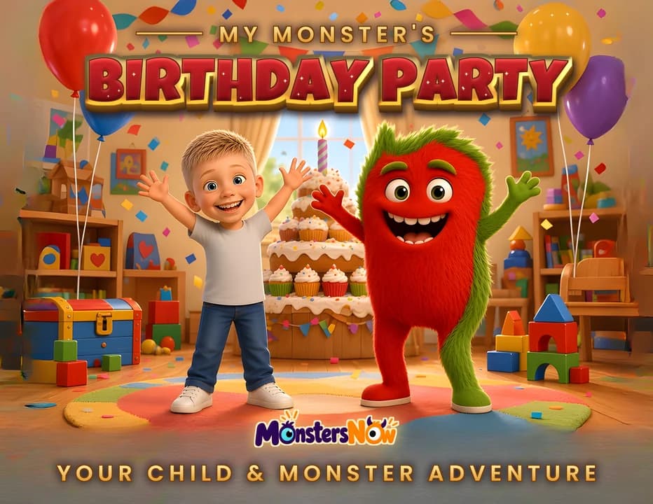 My Monster's Birthday Party book cover