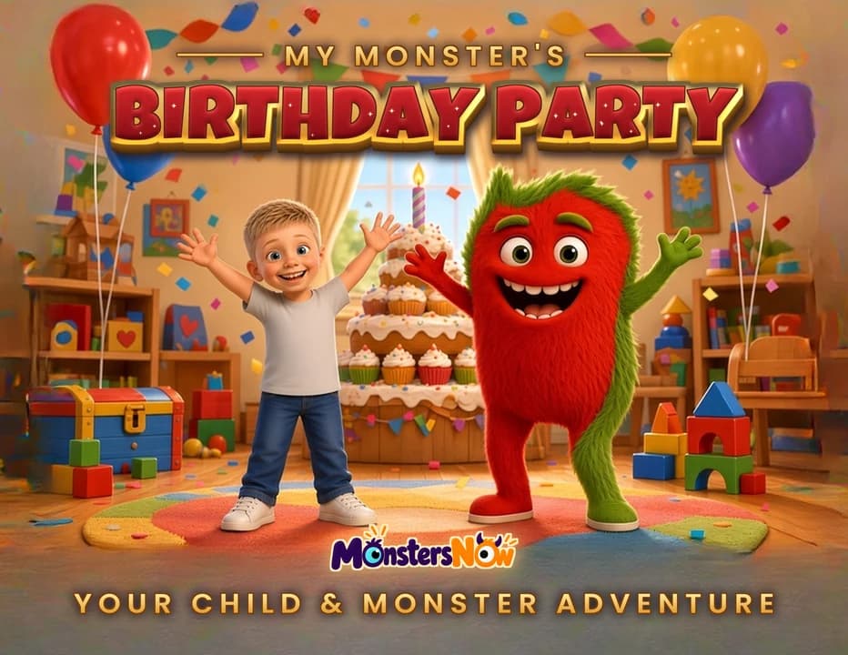 My Monster's Birthday Party book cover
