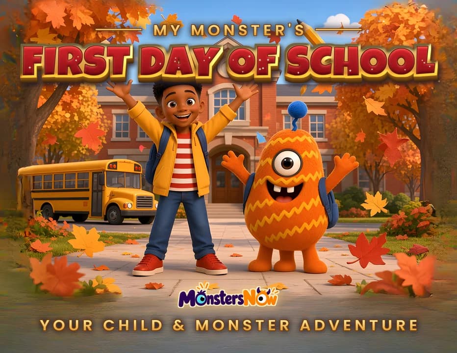 My Monster's First Day of School book cover