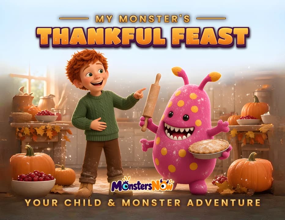 My Monster's Thankful Feast book cover